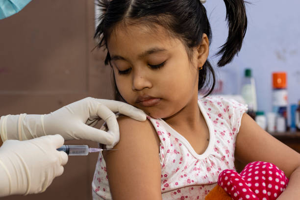 Child vaccination and immunization service at pediatric clinic in Indore